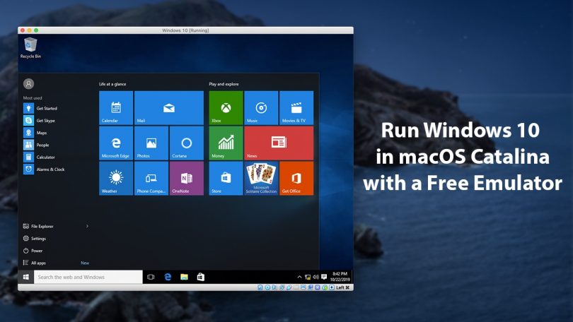 2017 run windows 10 on mac for free